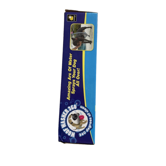 Woof Washer 360 Dog Washing Tool, Adjustable Size, Blue - Picture 2 of 4